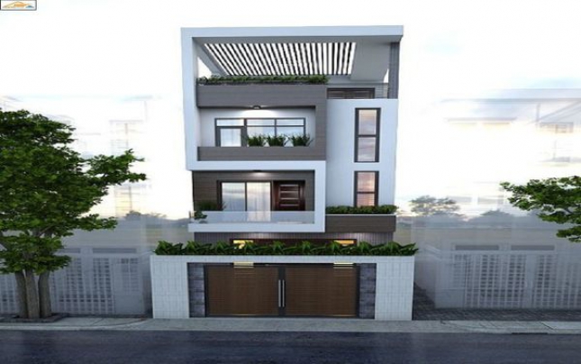 Thiết kế nhà kiểu phố diện tích mặt tiền 4, 6, 8m - NP187105