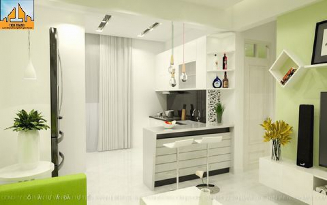 Thiết kế trọn gói nội thất chung cư 90m2 2 phòng ngủ - NT186043