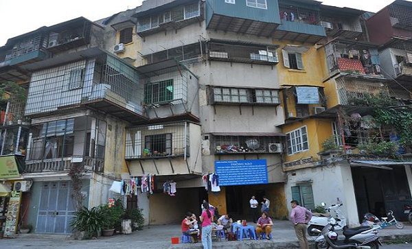 Cải tạo nhà chung cư cũ tại Hà Nội